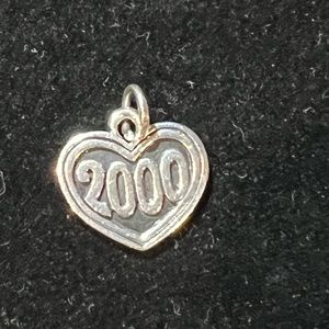 Retired 2000 heart James Avery  charm